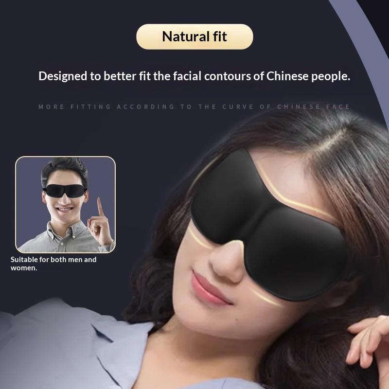 Sleep Eye Mask 3D - 3D Adjustable Sleep Mask With Breathable