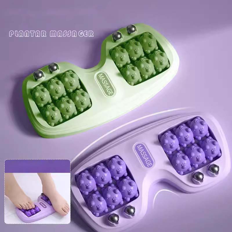 Reflexology Foot Roller - Acupressure Foot Massager Roller for Relaxation