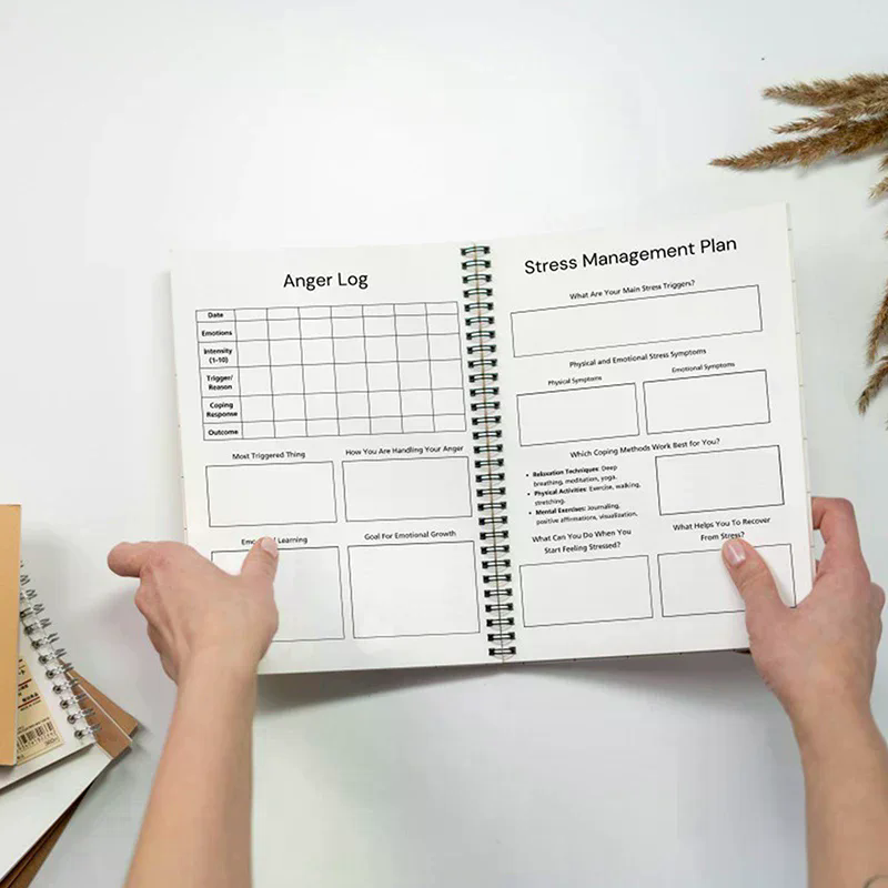 Health Wellness Planner - Mental Health Journal ,Mental Health Planner,Wellness