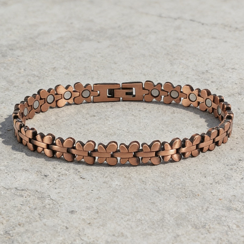 Health Wellness Bracelet - Arthritis Pure Copper Magnetic Therapy Bracelet