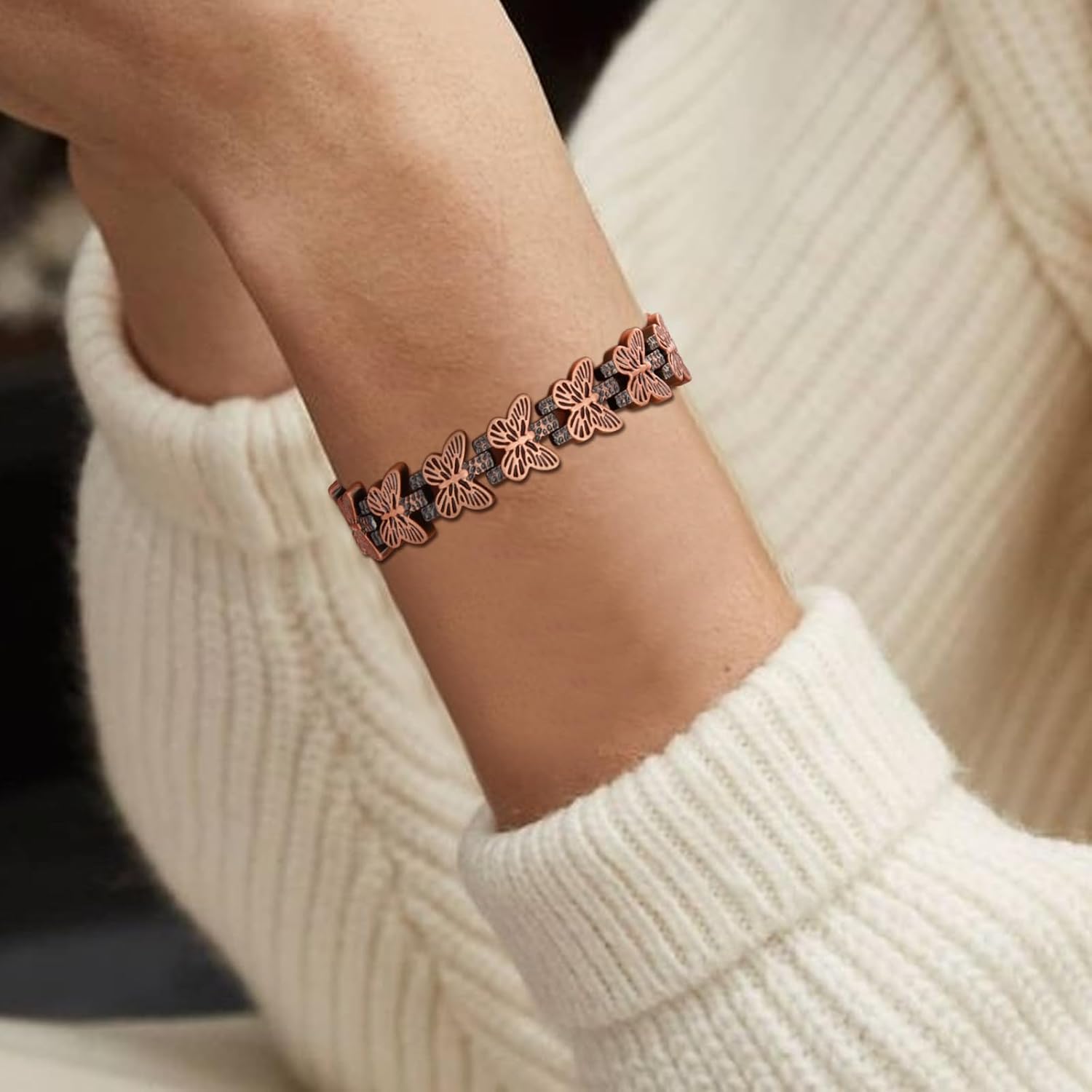 GMOX Premium Copper Magnetic B - огляд і ціна Health Wellness Bracelet