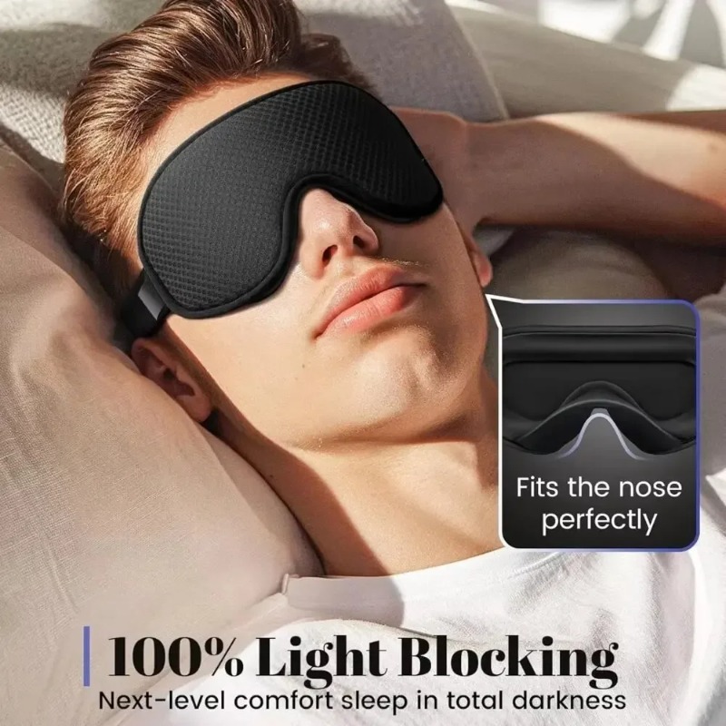 3D Blackout Breathable Sleep M - огляд і ціна Sleep Eye Mask 3D
