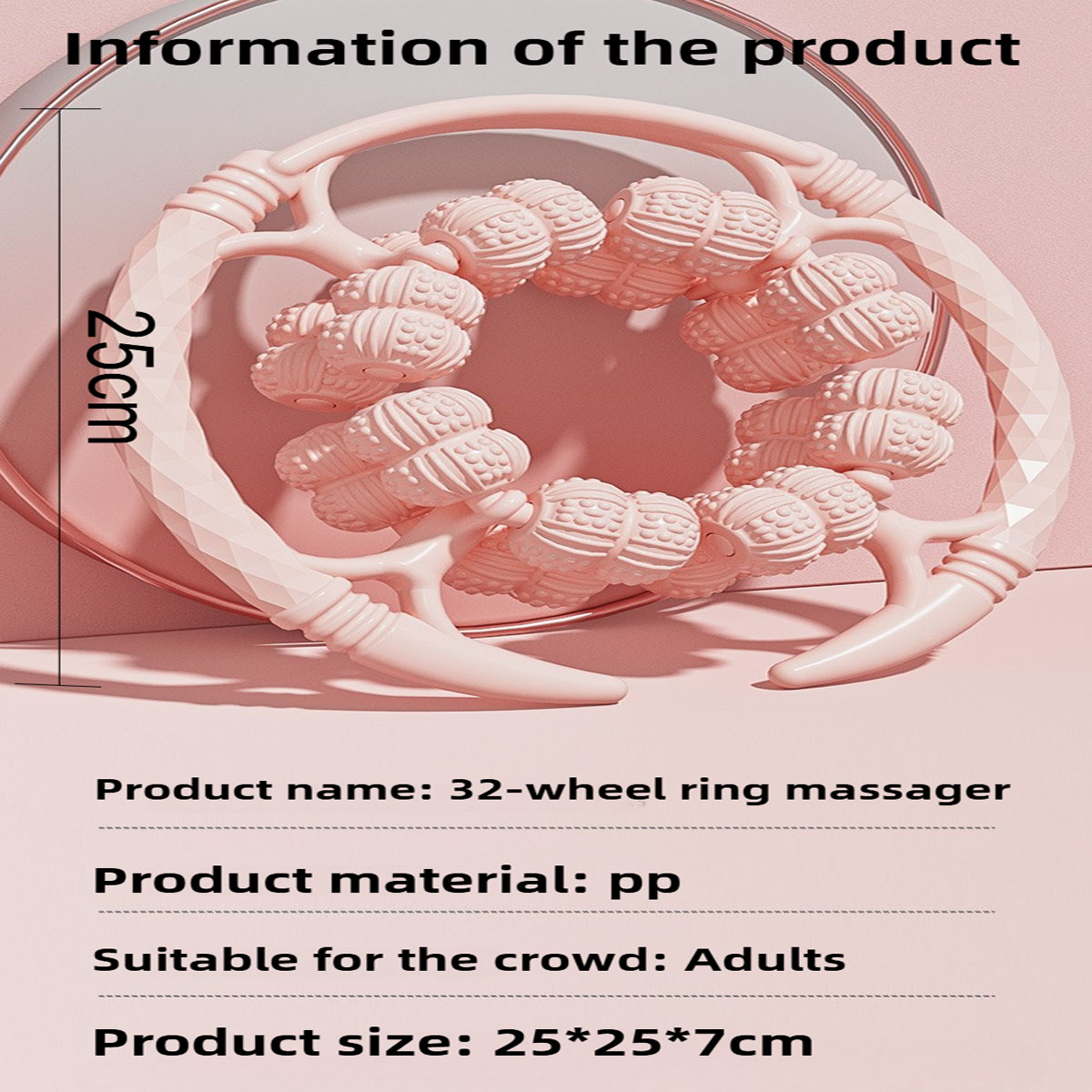 Full-Coverage Upgraded 32-Roll - огляд і ціна Reflexology Foot Roller