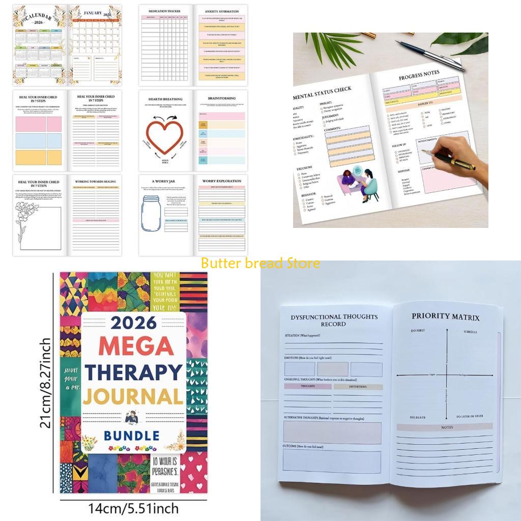 W89C Therapeutic Activity Writ - огляд і ціна Health Wellness Planner