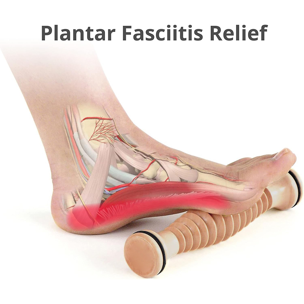 Wooden Massager Body Back Wood - огляд і ціна Reflexology Foot Roller