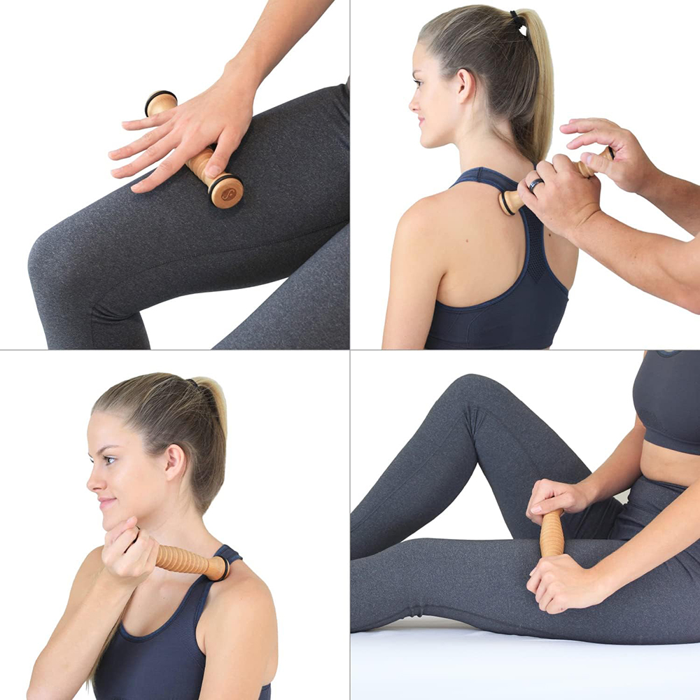Wooden Massager Body Back Wood - огляд і ціна Reflexology Foot Roller