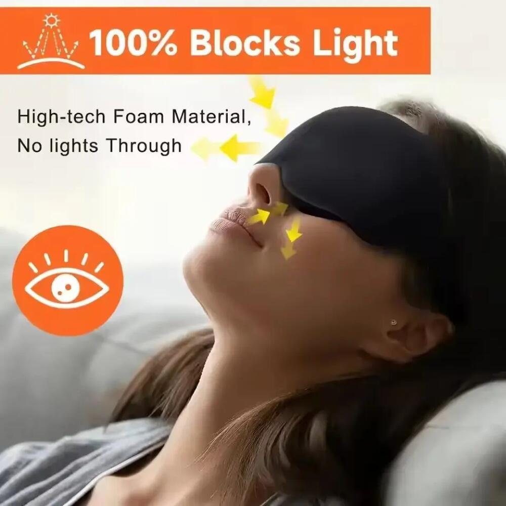 New 3D Sleep Eye Mask Stereosc - огляд і ціна Sleep Eye Mask 3D