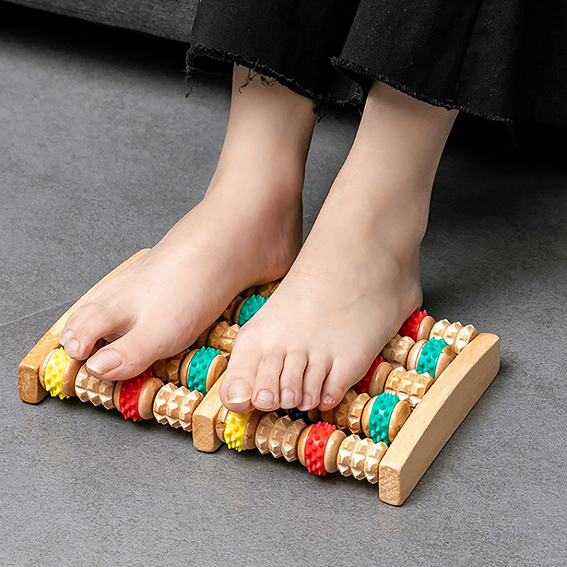 Multi-Point Foot Therapy Rubbi - огляд і ціна Reflexology Foot Roller