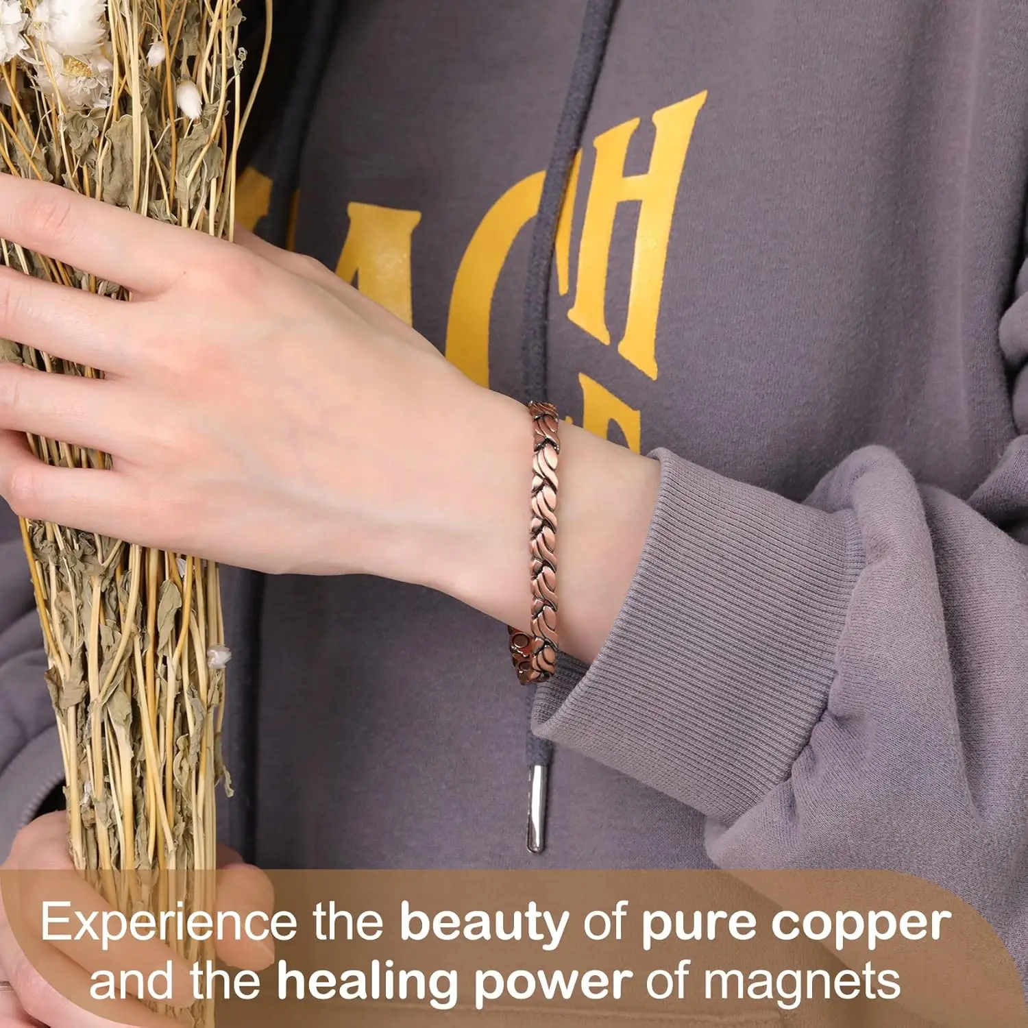 ARADOO Pure Copper Magnetic Br - огляд і ціна Health Wellness Bracelet