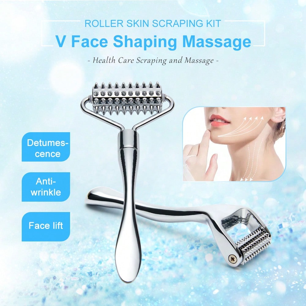Stainless Steel Facial Massage - огляд і ціна Reflexology Foot Roller