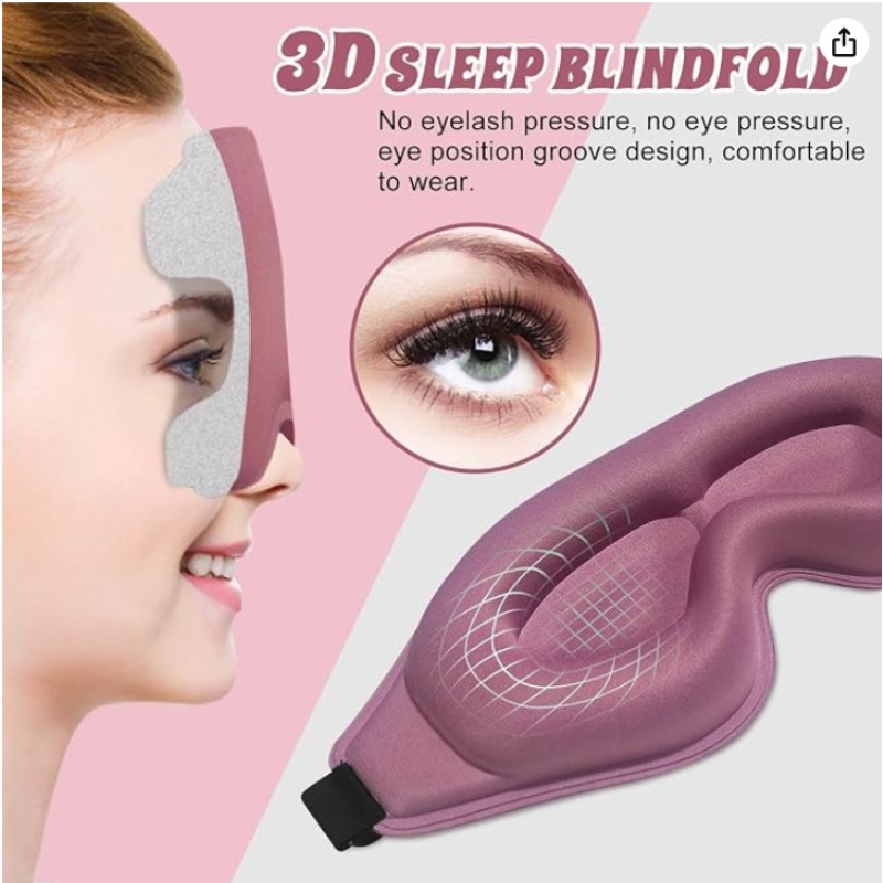 2packs 3D Advanced Eye Mask fo - огляд і ціна Sleep Eye Mask 3D