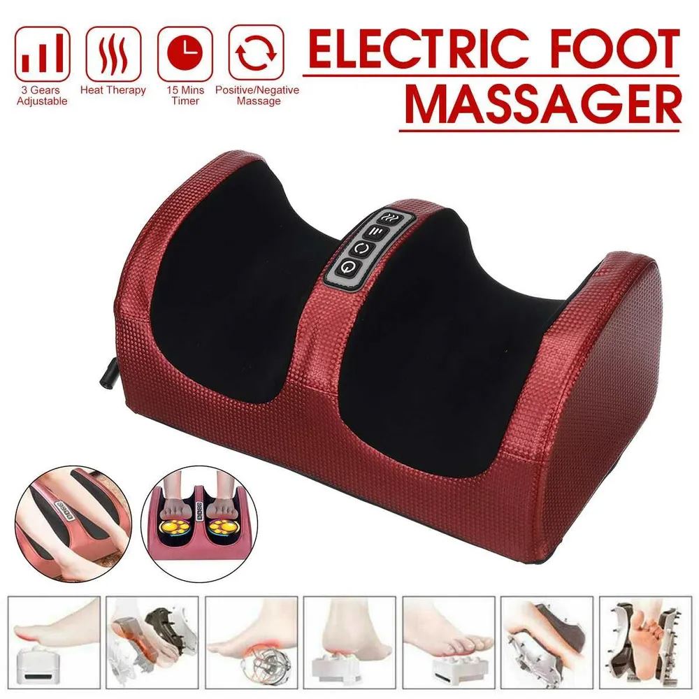Infrared Heating Electric Foot - огляд і ціна Reflexology Foot Roller