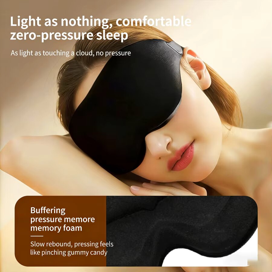 3PCS 3D Memory Foam Sleep Eye  - огляд і ціна Sleep Eye Mask 3D