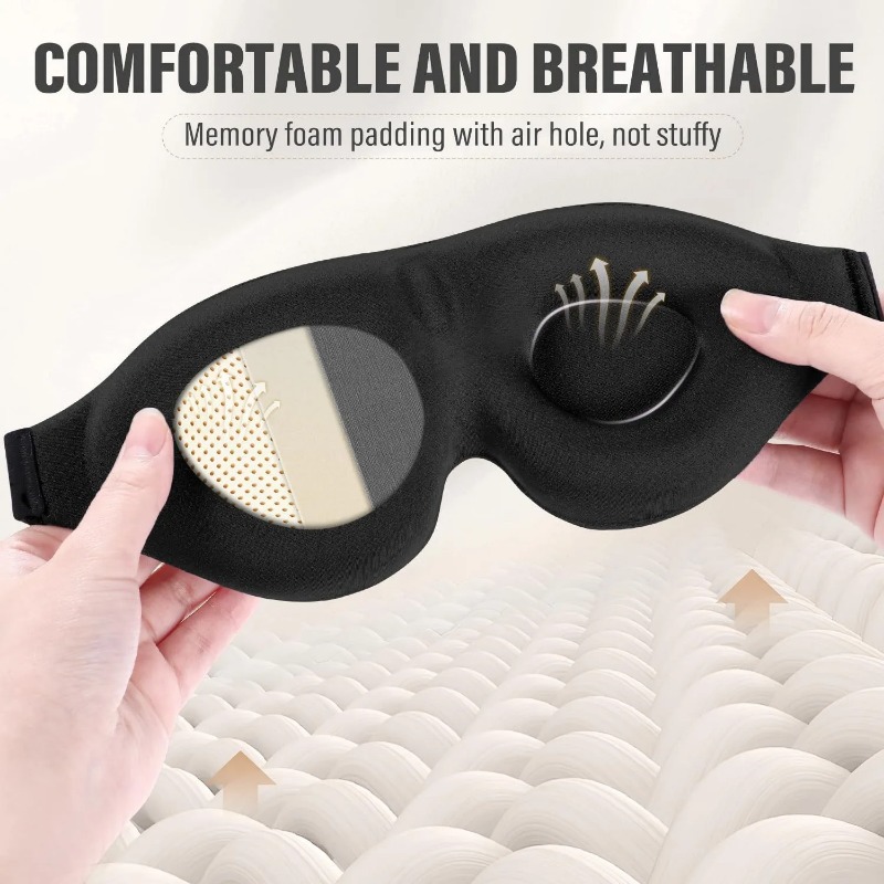 3D Stereo Sleep Mask Breathabl - огляд і ціна Sleep Eye Mask 3D
