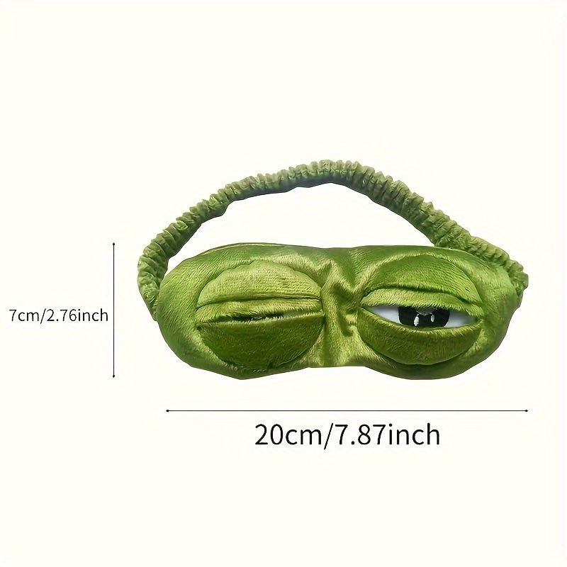 Sleep Eye Mask 3D Cute Frog Fu - огляд і ціна Sleep Eye Mask 3D
