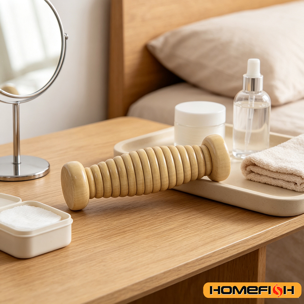 Wooden Massager Body Back Wood - огляд і ціна Reflexology Foot Roller