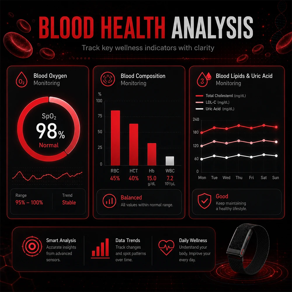 Smart Health Bracelet ECG HRV  - огляд і ціна Health Wellness Bracelet