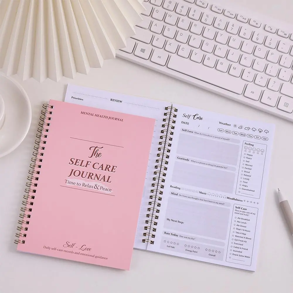 Daily Self-Care Journal, 5-Min - огляд і ціна Health Wellness Planner